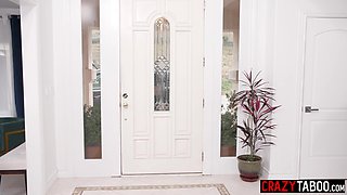 Full-Breasted cougar fucks stepdaughters boyfriend