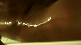 Pretty Black Girl Very Hot in Her Shower