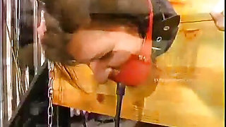 BDSM compilation of maltreated subs getting dildoed and fucked hard