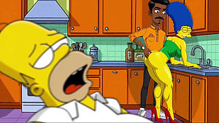 Married Housewife Fucked Anal in the Kitchen