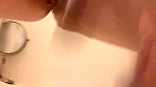 Creampie Pee Into Bottle with Funnel