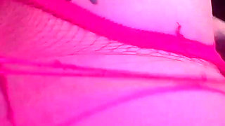 Sexy Emo Girl Ripoff Pink Fishnets