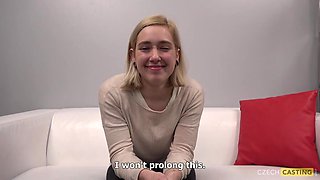 Czech Casting with teen Nikola