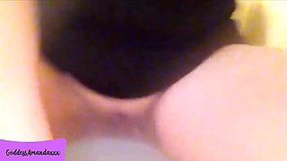 Goddess Amanda Peeing in Club Toilet - Hot MILF Pissing Compilation