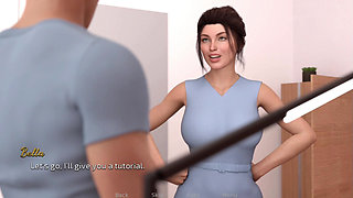 In the massage parlor, fuck to hot girl during massage, because of helps to my stepsister with her massage parlor opening