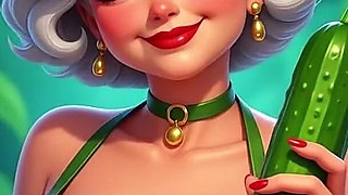 Granny Cucumber Animation