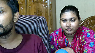 Newly Marriage Couple Wife Husband Friend Indian Village