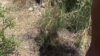 Stranger Pulls Out His Cock In Front Of This Cheating Nudist Wife And Cums Inside Her Mouth 6 Min