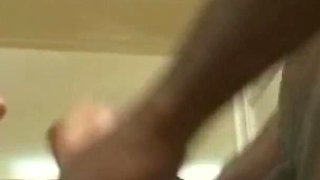 Two sluts getting fucked by black stud