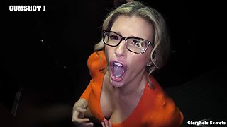 Jessica Ryan Loves Giving Blowjobjobs At The Gloryhole