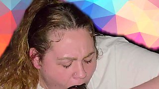 Cummed in My Stepsister’s Mouth Her Dick Sucking Lips Grabbed It All