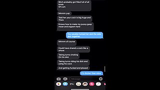 Hotwife Cheats with Sexting - Dirty Talk & Bald Pussy Action