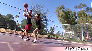 Sexy Golddigger Like To Play Basketball And Sport Always Makes Her Horny