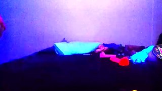 Solo ladyboy masturbation