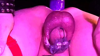 Shy amateur cam girl toying around with her pussy up close