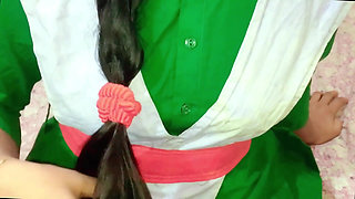 Hot Desi Babe in Uniform Fantasy - Sexy Couple Roleplay