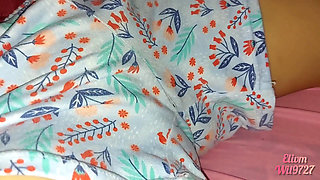 While the house doll watches porn I touch her very wet pussy