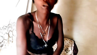 With my village lady