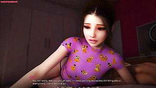 Desirium 05 - His Dorm Roommate has an Amazing Big Ass His Horny Demon Wants Him To Fuck Her - Sexy Ass Roommate Porn Games