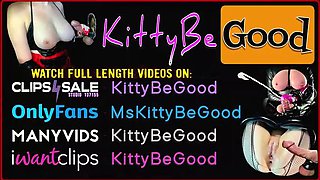 KittyBeGood Cum Clinic Gloryhole - Milking Machine Drains Blue Balls & Sperm Extraction