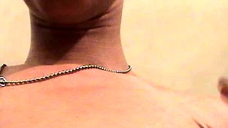 Extreme amateur pov blowjob with brunette babe