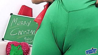 Perfect ASS Teen Has Huge Puffy Nipples and Big Cameltoe