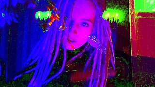 Hot blonde glamour babe solo plays to pleasure her hot body