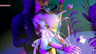 Sculpted in Pixels: 3D Beauty with Bigtits - 3D Animation