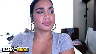 Hot Cuban Maid with a Big Ass Gets Herself Off for Cash - Bangbros