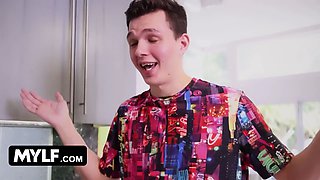 Step mommy with massive tits Mckenzie Lee gets creampied by her mischievous step son - momdrips