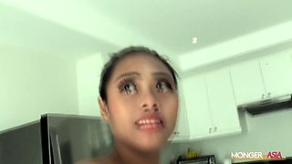 Sexy little Filipina hooker wants to get pregnant