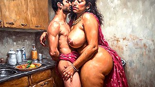 Indian desi bahu has steamy fun with her father-in-law