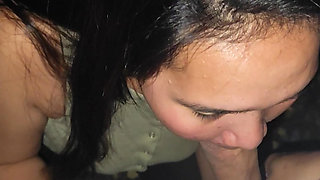 QUICK FUCK WITH PINAY MILF  AT THE MIDDLE OF THE NIGHT OUTDOOR FUCK