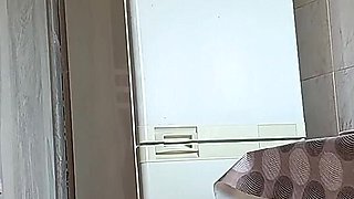 Amateur Couple Has Fun in the Kitchen