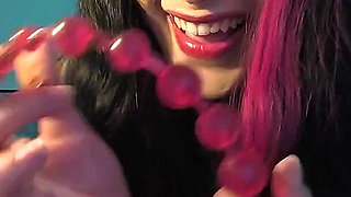 Young Girl Dancing and Playing with Her Anus