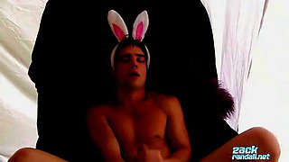 Bunny Boy Bathed In Jizz - Zack Randall
