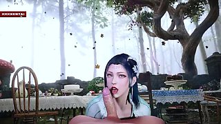 3D Hentai Animation: Virtual Temptation with a Forbidden Asian Girl - Big Tits, Doggy Style & Cumshot