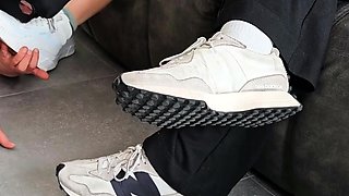 Black Amateur Explore Hot Foot Fetish