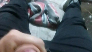 Hot Hunk Jack off in the Morning Moan & Cum
