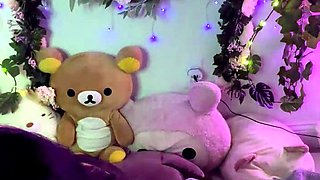Amateur striptease and Solo masturbation