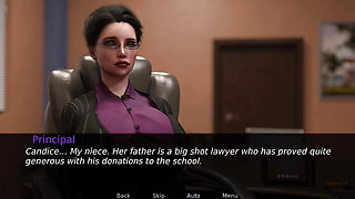 Sexy big tits principal gir fucked by big cock futanari female