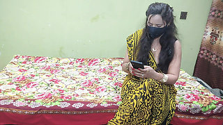 Indian Desi Hot Aunty Called Her Boyfriend Home and Fucked Him Hot Sex Clear Hindi Audio