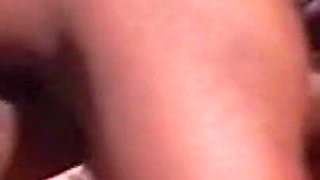 Black Slut Fucked Hard and Squirted in Ass