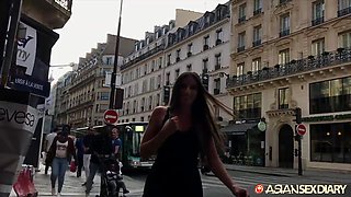 French Teen Fucking In Paris Earns Creampie On Asian Sex Diary