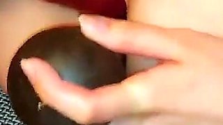 Double Penetration, Dumbbell and Huge Dildo in Pussy
