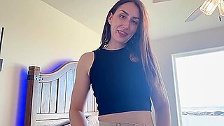 Had A Friend Over To Watch Me Fuck And My Pussy Gets Destroyed By A Huge Cock