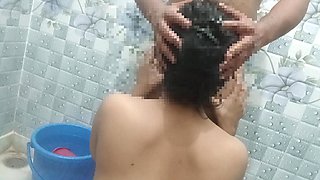 Desi Randi in Hotel Toilet Sex with Big Dick