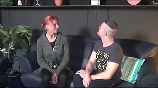 Red hair petite big cock sucking pussy fucking cum in mouth