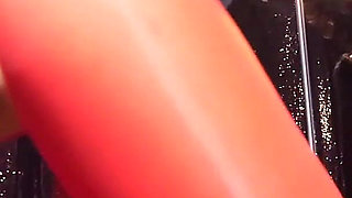 Worship My Shiny Red Pantyhose and Surrender to Me Ita