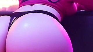 Cosplay. Bouncing Ass